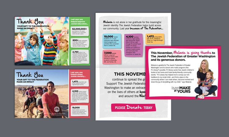 Jewish Federation of Greater Washington Identity Package