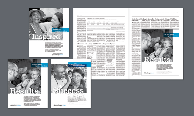 Chronicle of Philanthropy Identity Package