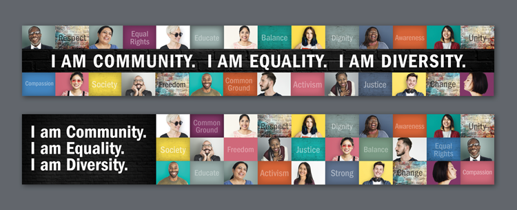 I am... banner