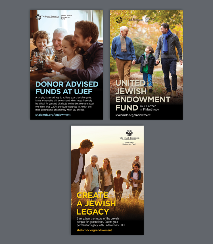 United Jewish Endowment Fund (UJEF) digital signage